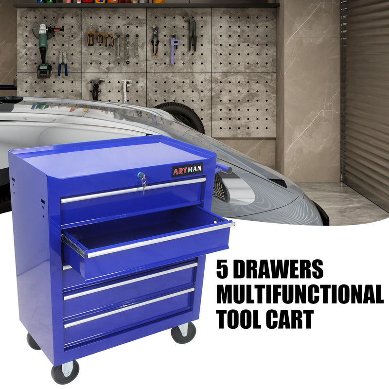 Multifunctional Tool Cart With Wheels And Drawers by HouseOfZazla
