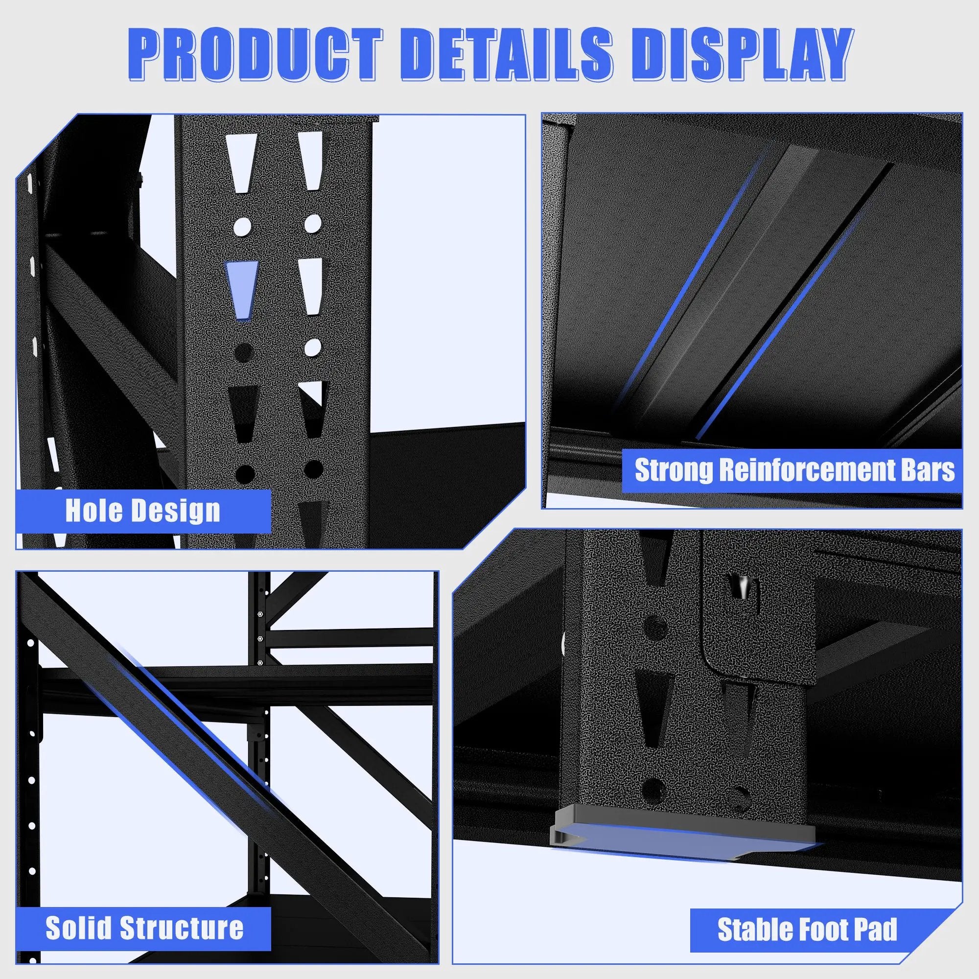 5000LBS Industrial Shelving for Warehouse by HouseOfZazla