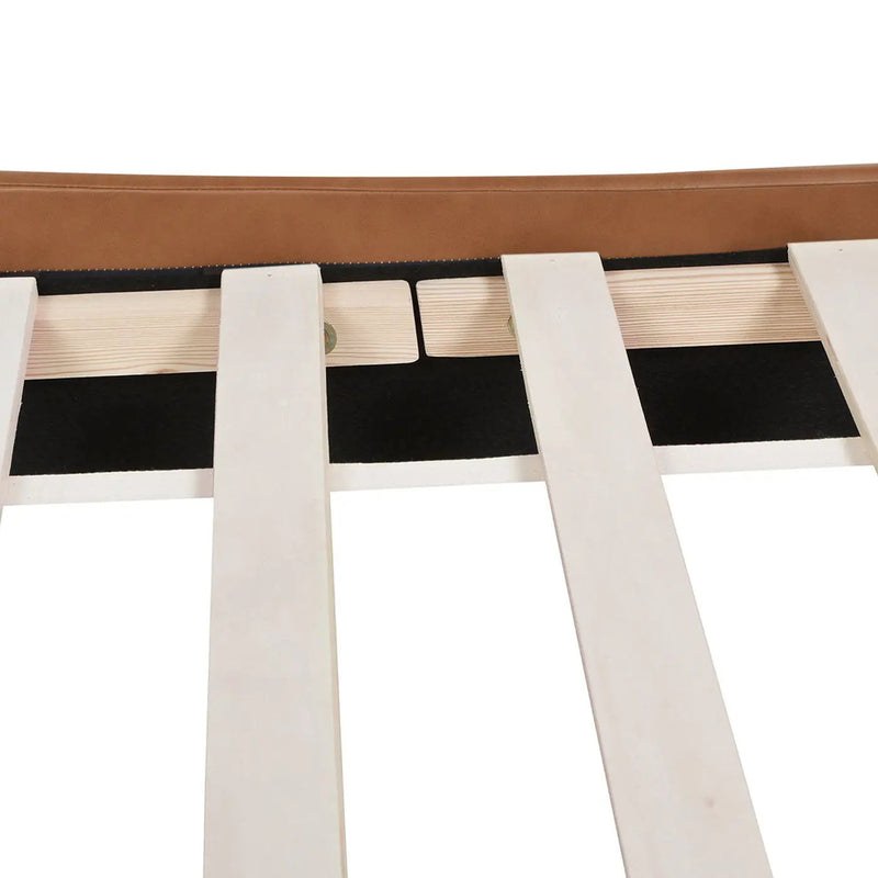 Aspen - Vertical Tufted Modern Headboard Platform Bed Set by HouseOfZazla