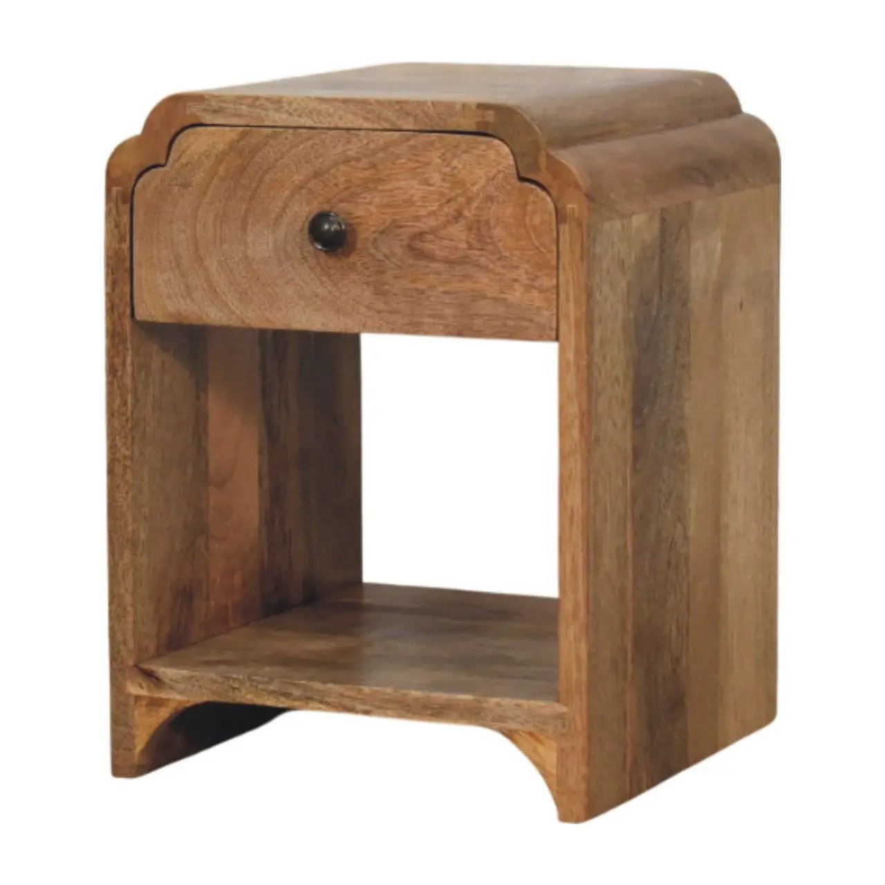 Newton - Nightstand With A Drawer And Open Shelf by Unique Piece Furniture