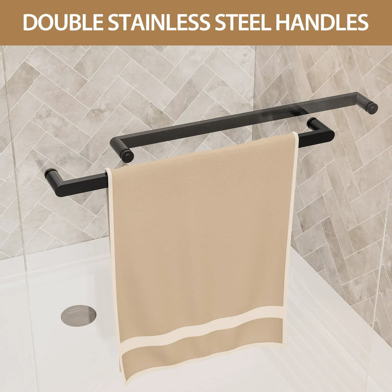 56"-60" W x 72" H Matte Shower Door by HouseOfZazla
