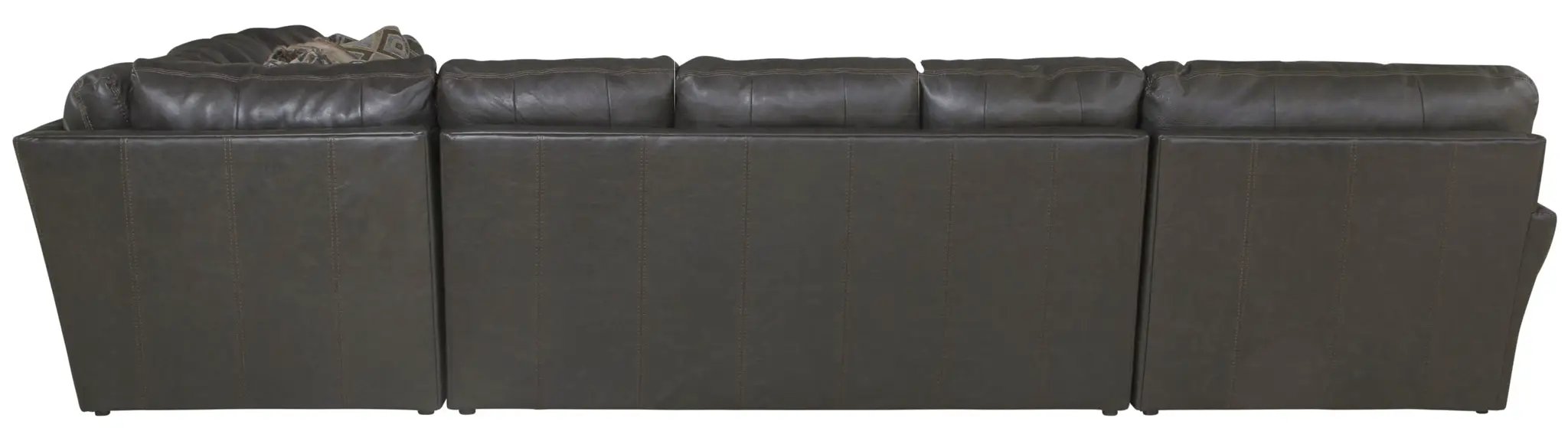 Denali - Italian Leather Match Sectional by Unique Piece Furniture