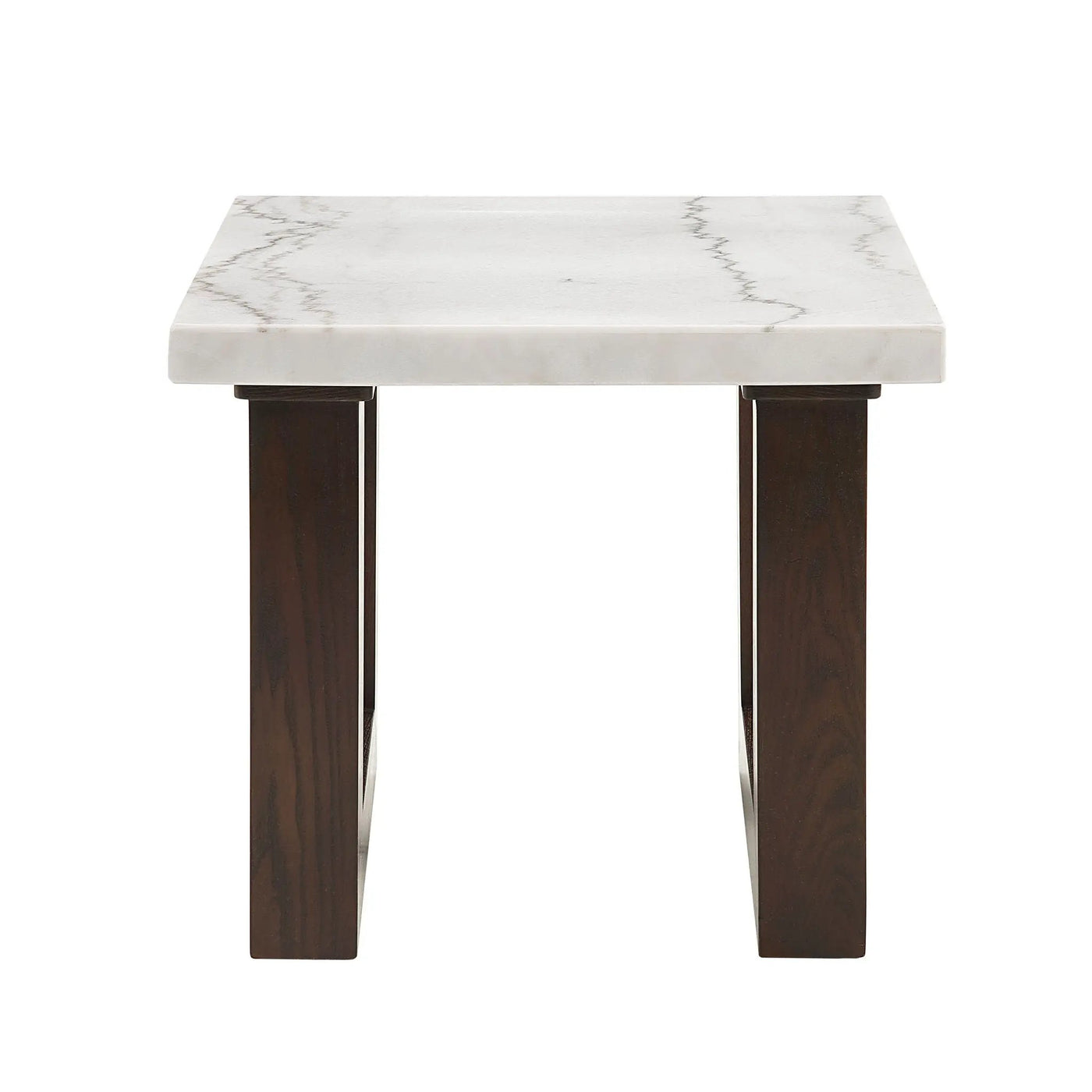 Edwyn - Natural Marble Top End Table by Unique Piece Furniture