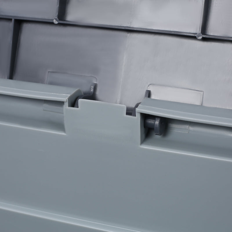 All Weather UV Pool Deck Box Storage Shed Bin with Wheels by HouseOfZazla