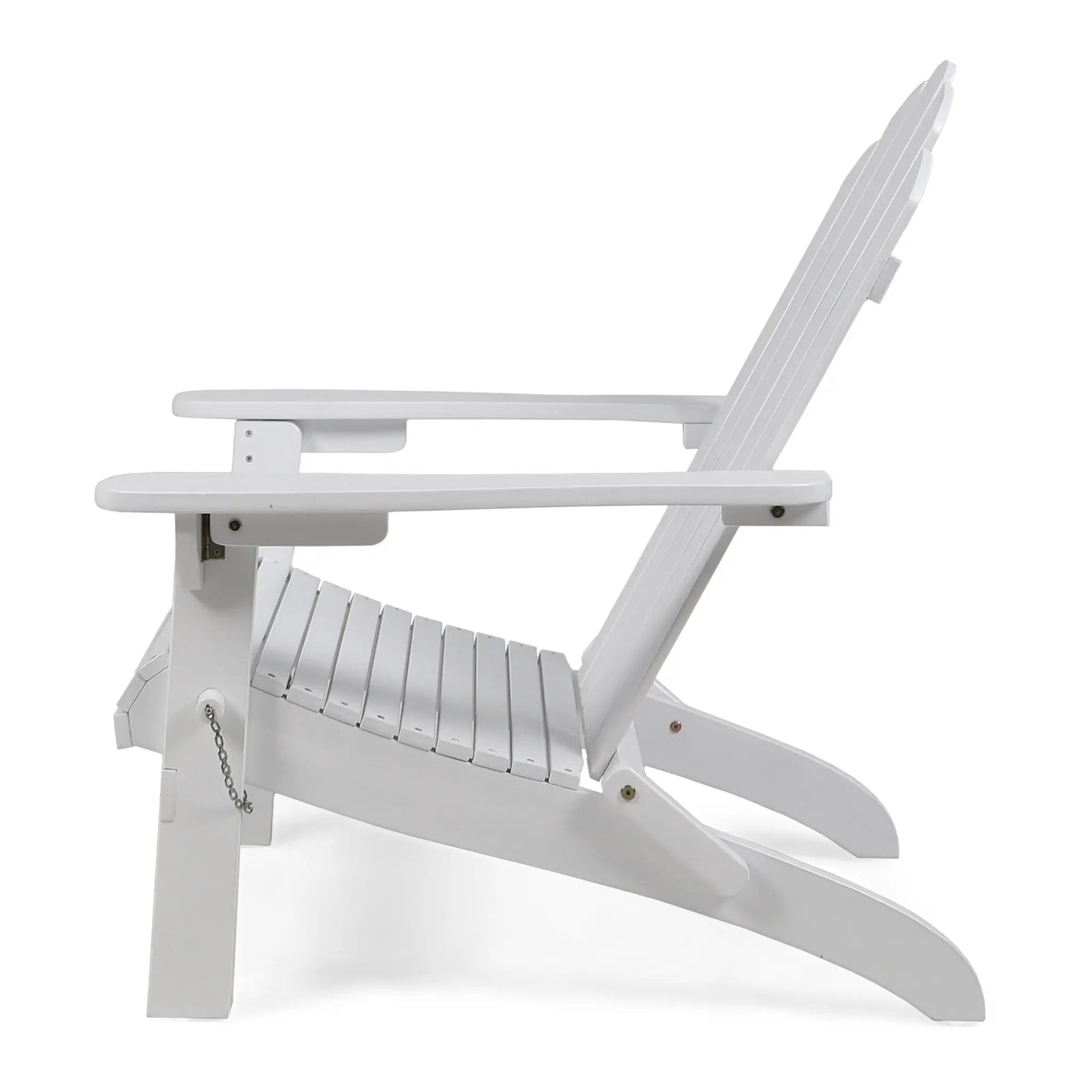 Aurascape Outdoor Acacia Wood Foldable Adirondack Chair by HouseOfZazla