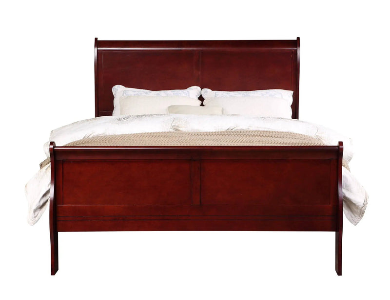 Louis Philippe Sleigh Style Bed by HouseOfZazla