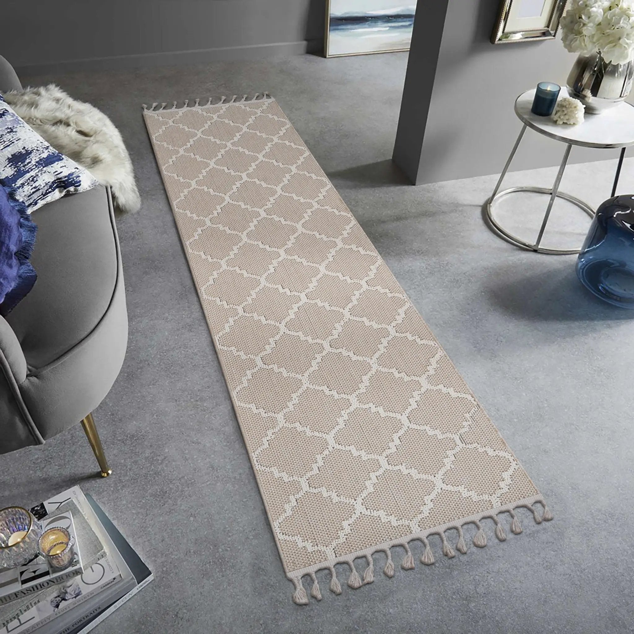 Guros - Trellis Indoor / Outdoor Area Rug by Unique Piece Furniture