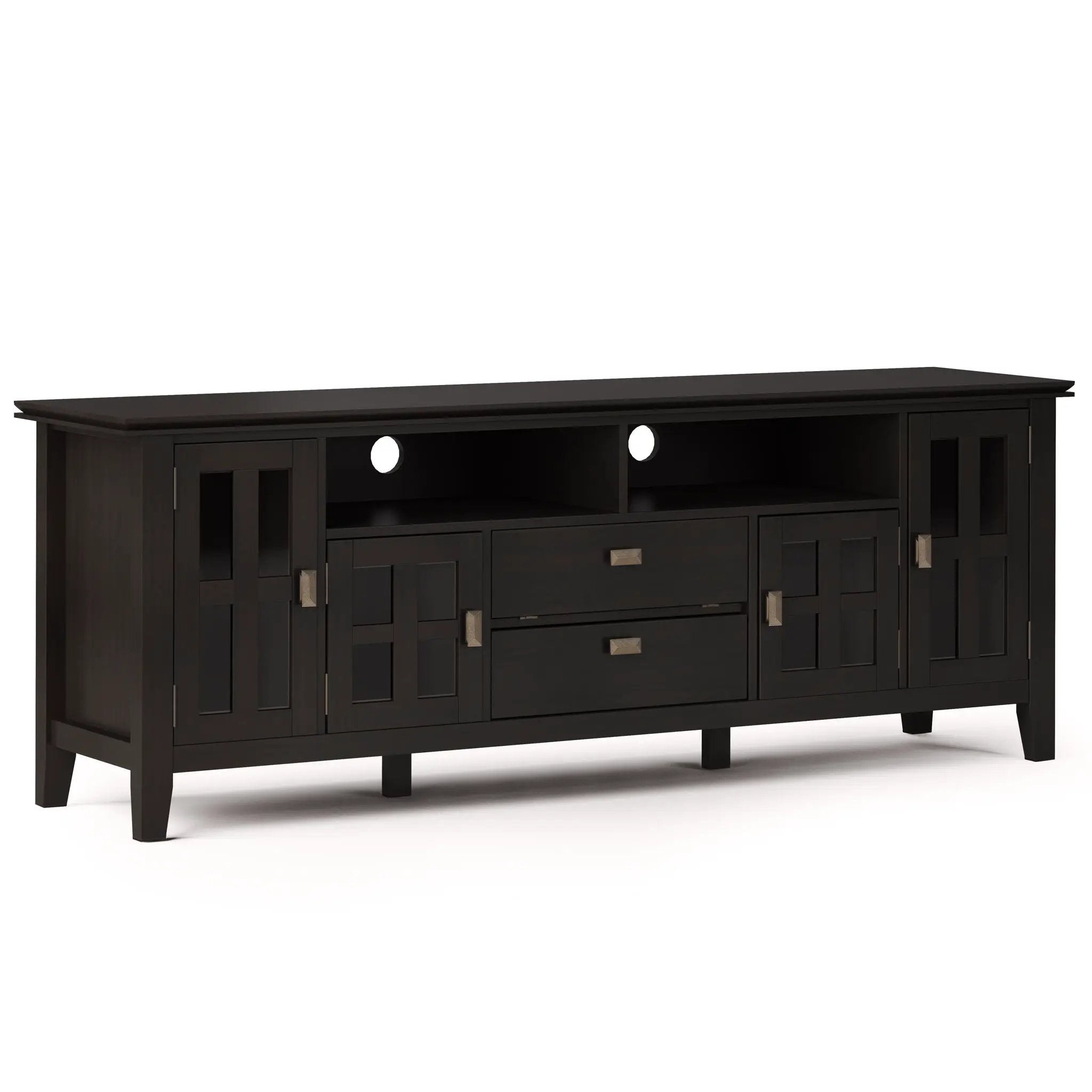 Artisan - TV Media Stand - Hickory Brown by HouseOfZazla