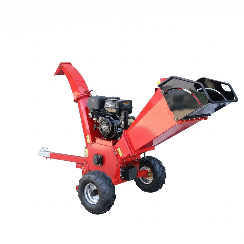Small Wood Chipper for Home Towable Wood Chipper with 5in Chipping Capacity by HouseOfZazla
