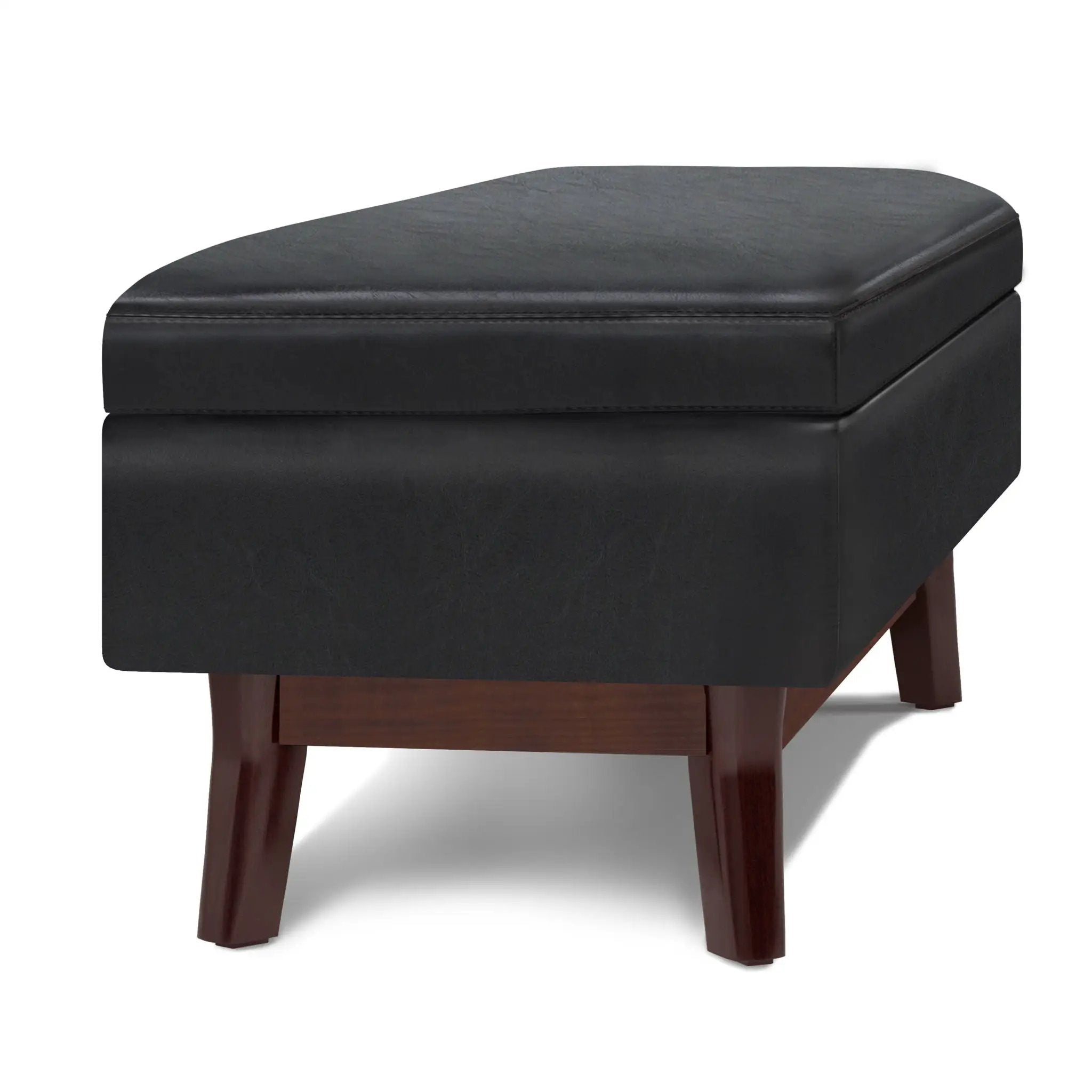 Owen - Rectangular Storage Ottoman - Midnight Black by Unique Piece Furniture