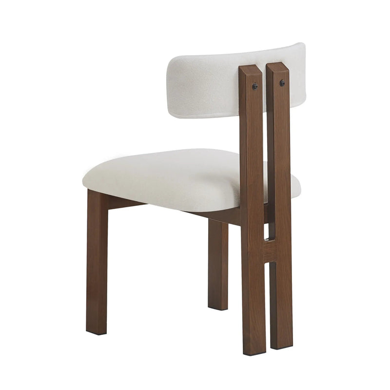 7 Piece Dining Set With Upholstered Armless Chairs And Table by HouseOfZazla