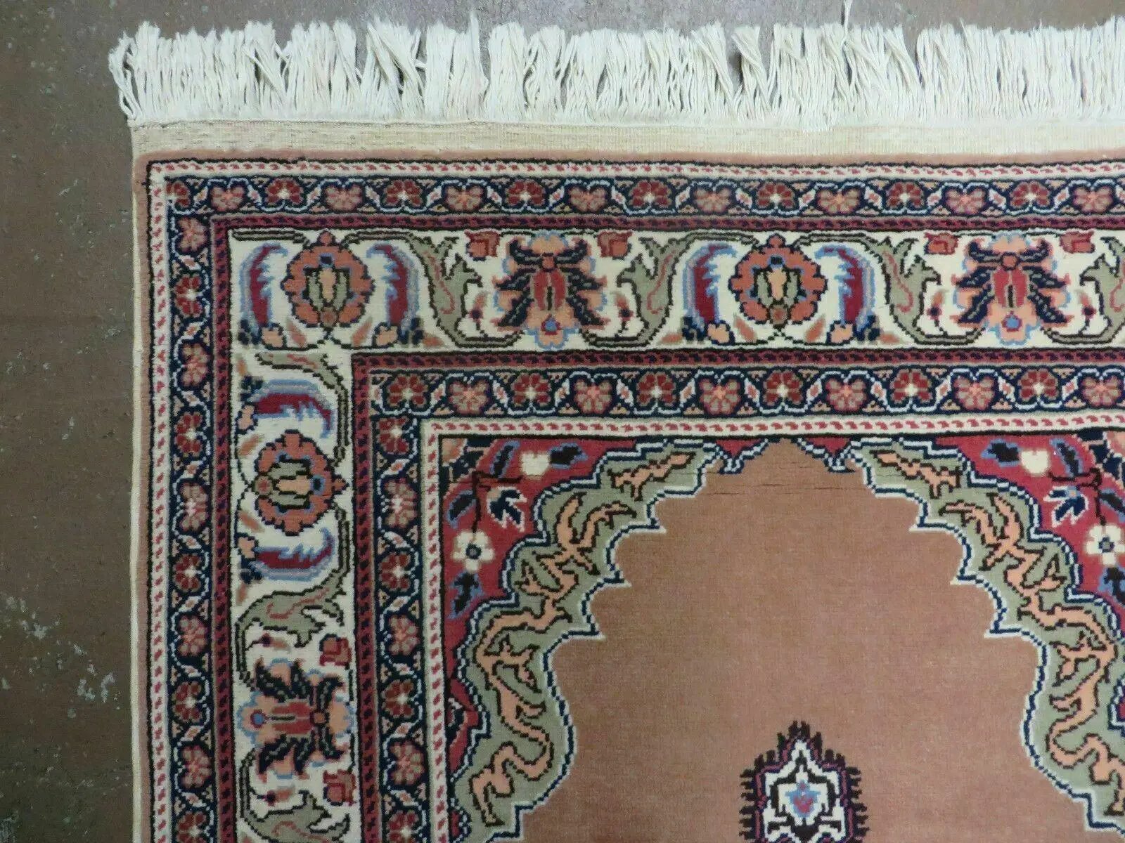 3' X 4' Vintage Handmade Turkish Kayseri Wool Cotton Rug Carpet Camel Hair Nice by Jewel Rugs