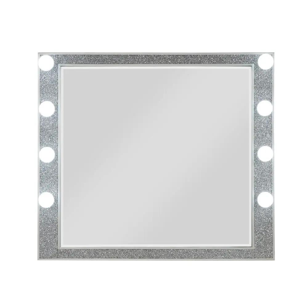 Sliverfluff - Mirror With Light - Mirrored & Champagne by Unique Piece Furniture