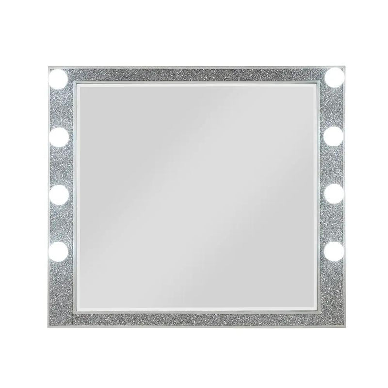 Sliverfluff - Mirror With Light - Mirrored & Champagne by Unique Piece Furniture