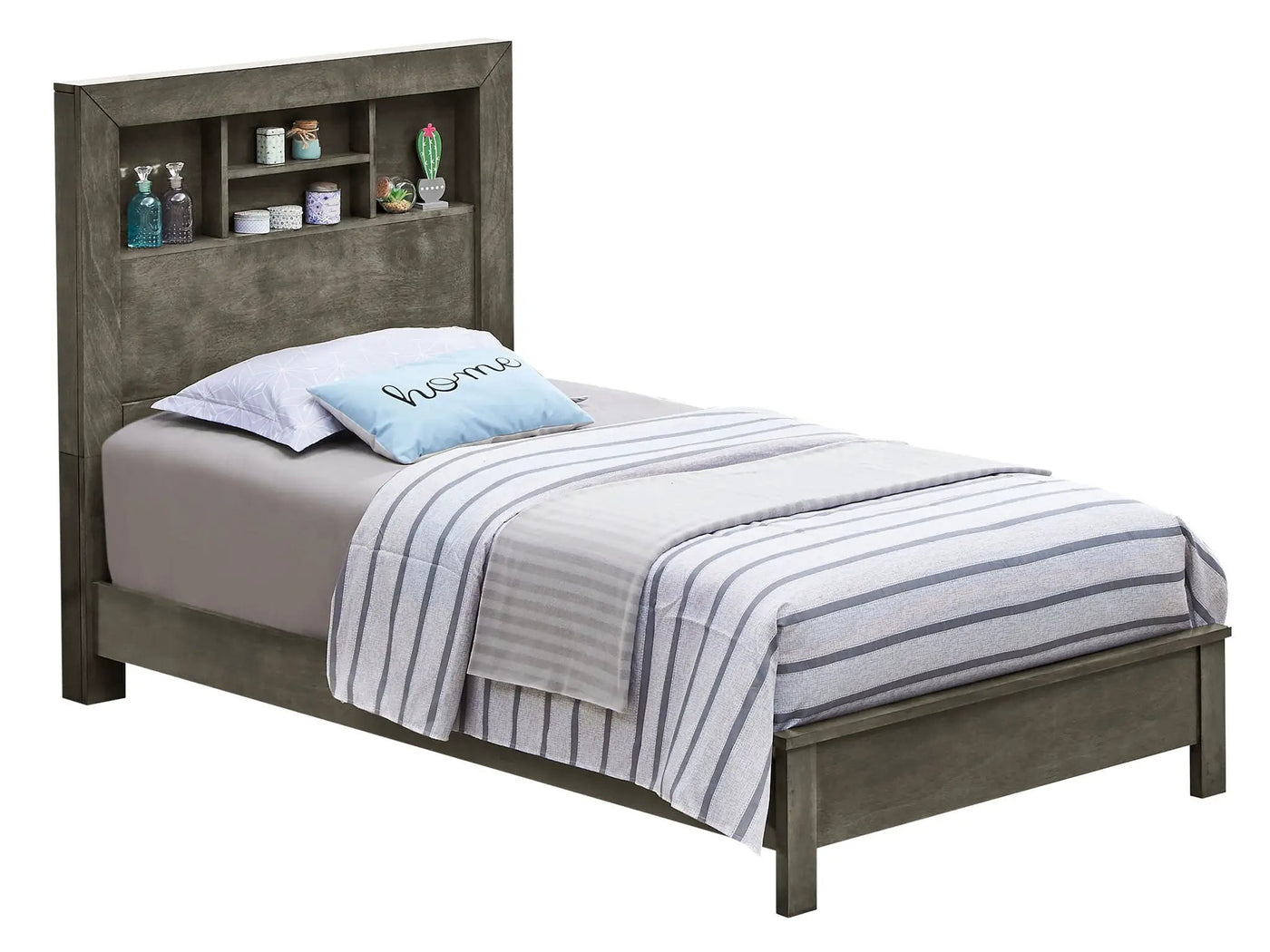 Bed With Transitional Design Stylish by HouseOfZazla