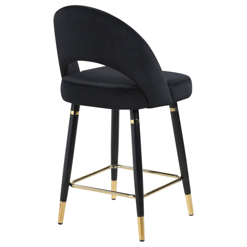 Open Back Counter Height Stools (Set of 2)