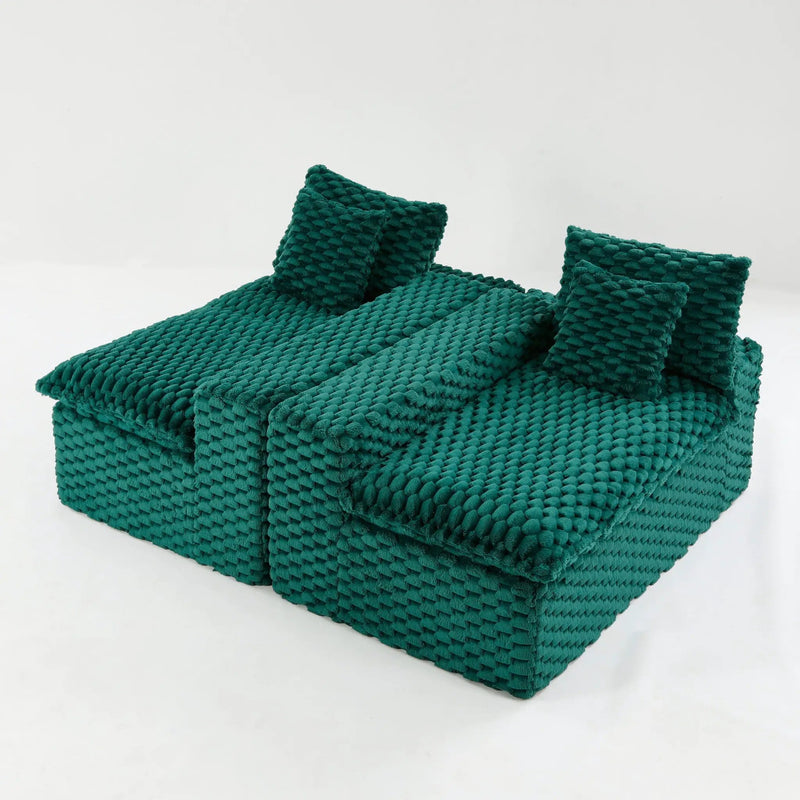 Multifunctional Sofa, Side-By-Side Or Facing Each Other by HouseOfZazla