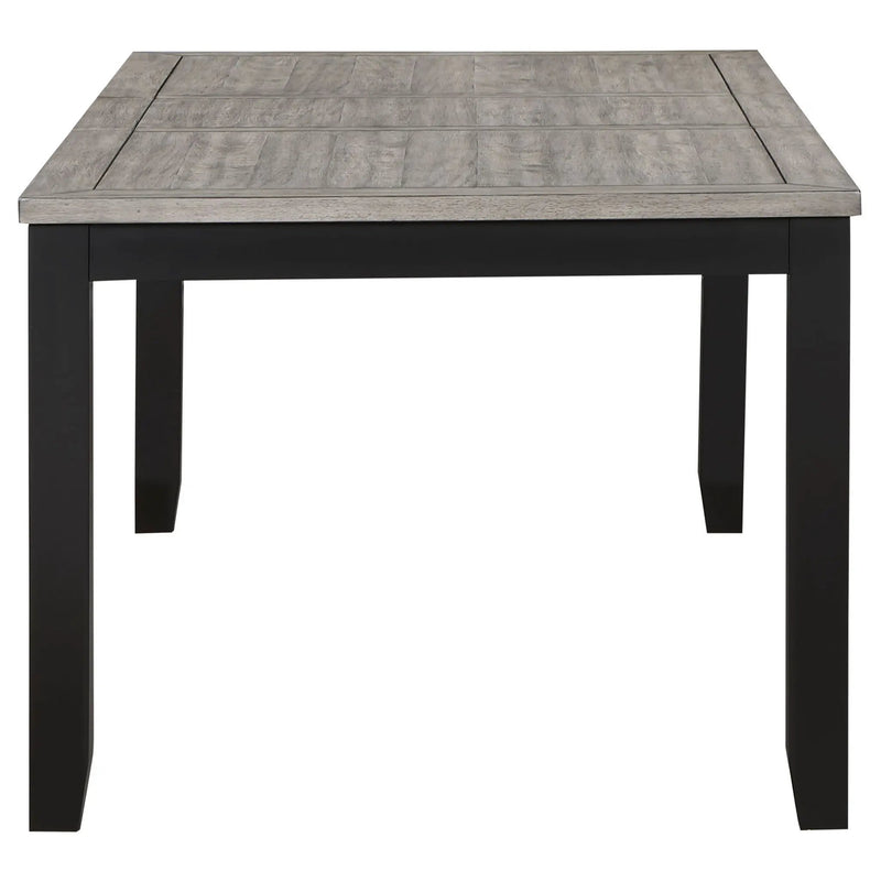 Elodie 5-piece Rectangular Extension Leaf Dining Set Black by Unique Piece Furniture