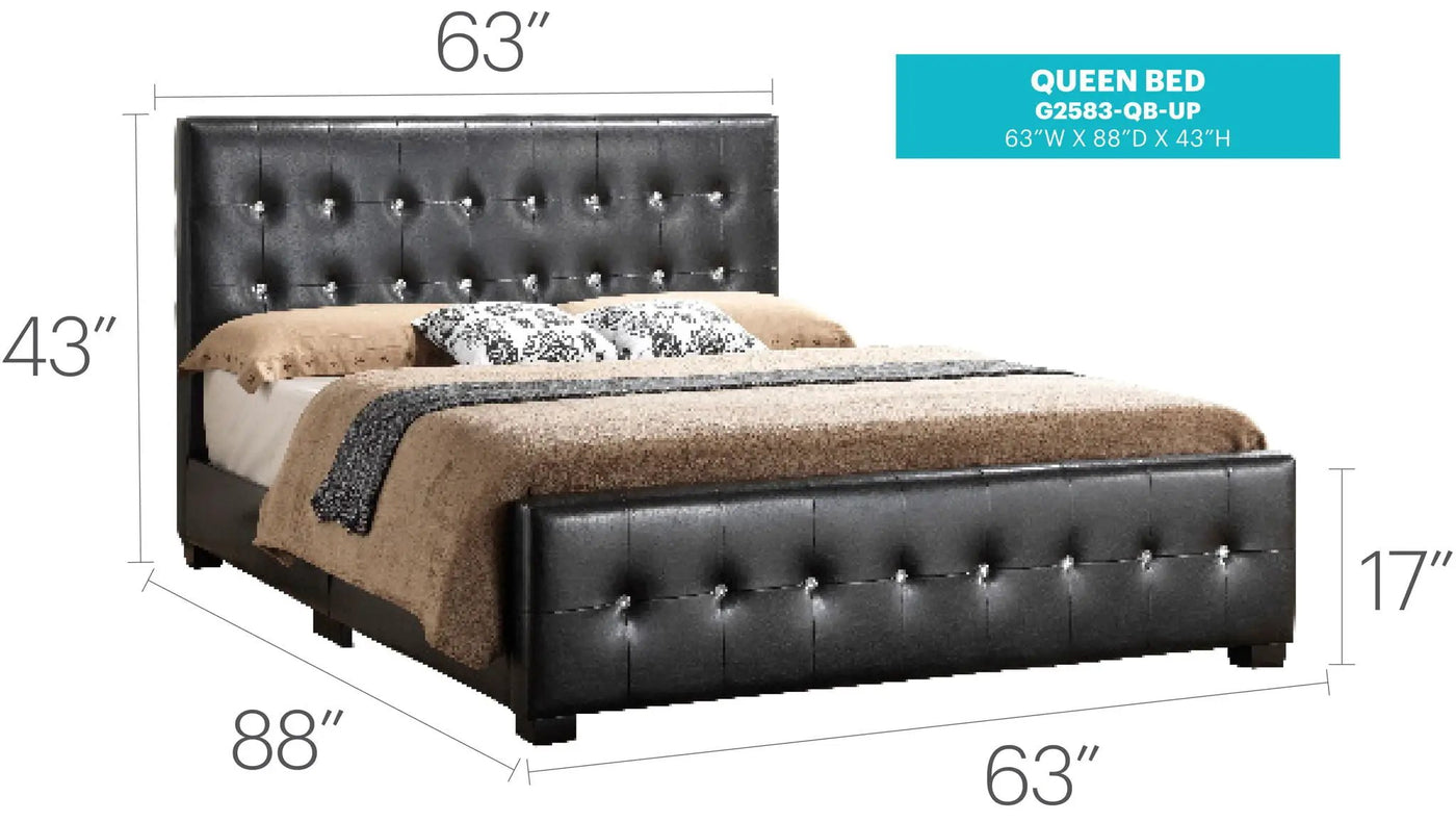 Stylish Transitional Bed by HouseOfZazla