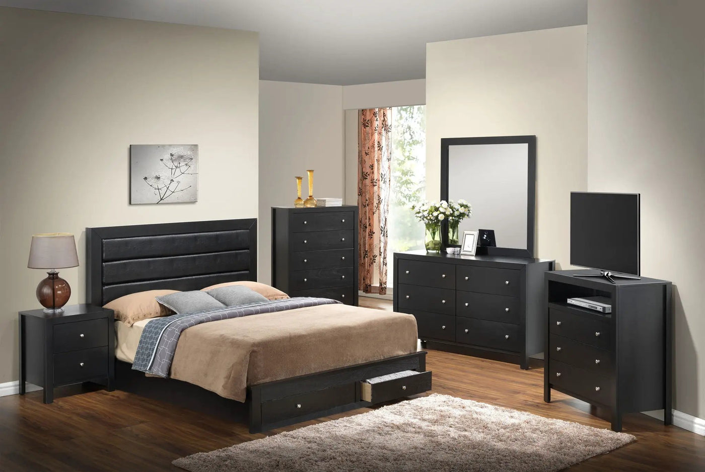Elegant Storage Bed For Cozy Spaces by HouseOfZazla