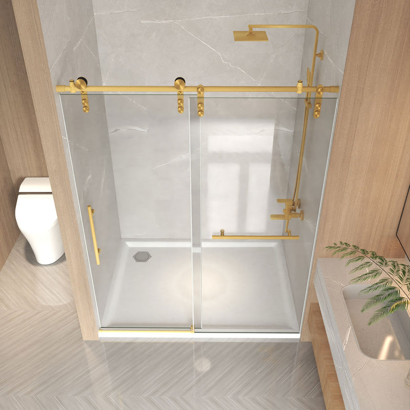 44-48" x 76" Frameless Sliding Shower Door by HouseOfZazla
