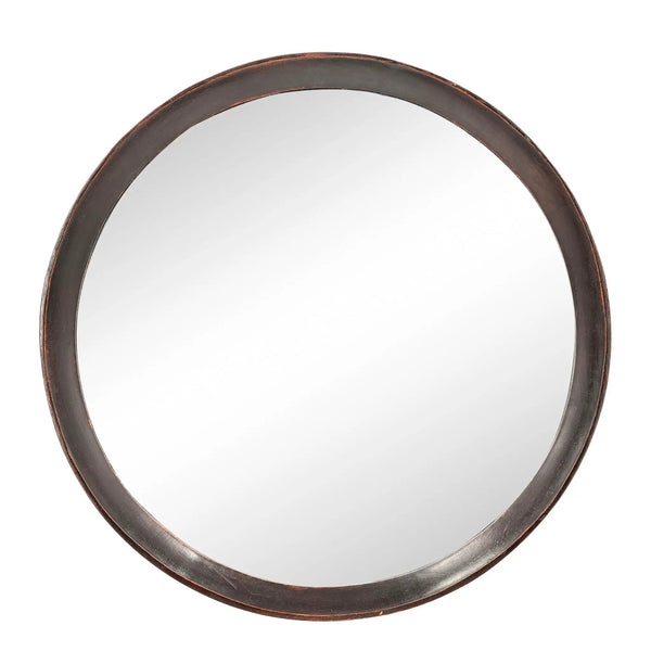 Transitional Decor Style Wall Mirror Decor With Frame For Bathroom