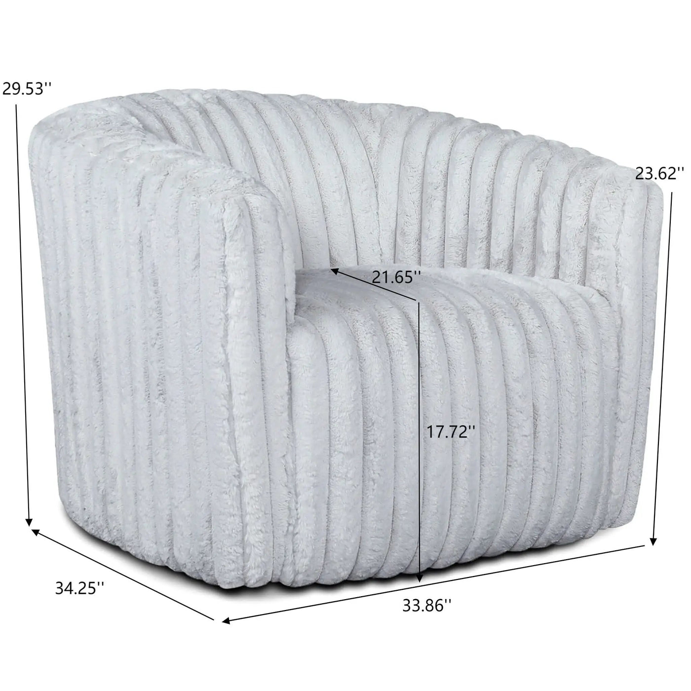 Mira - Modern Comfort Swivel Chair by Unique Piece Furniture