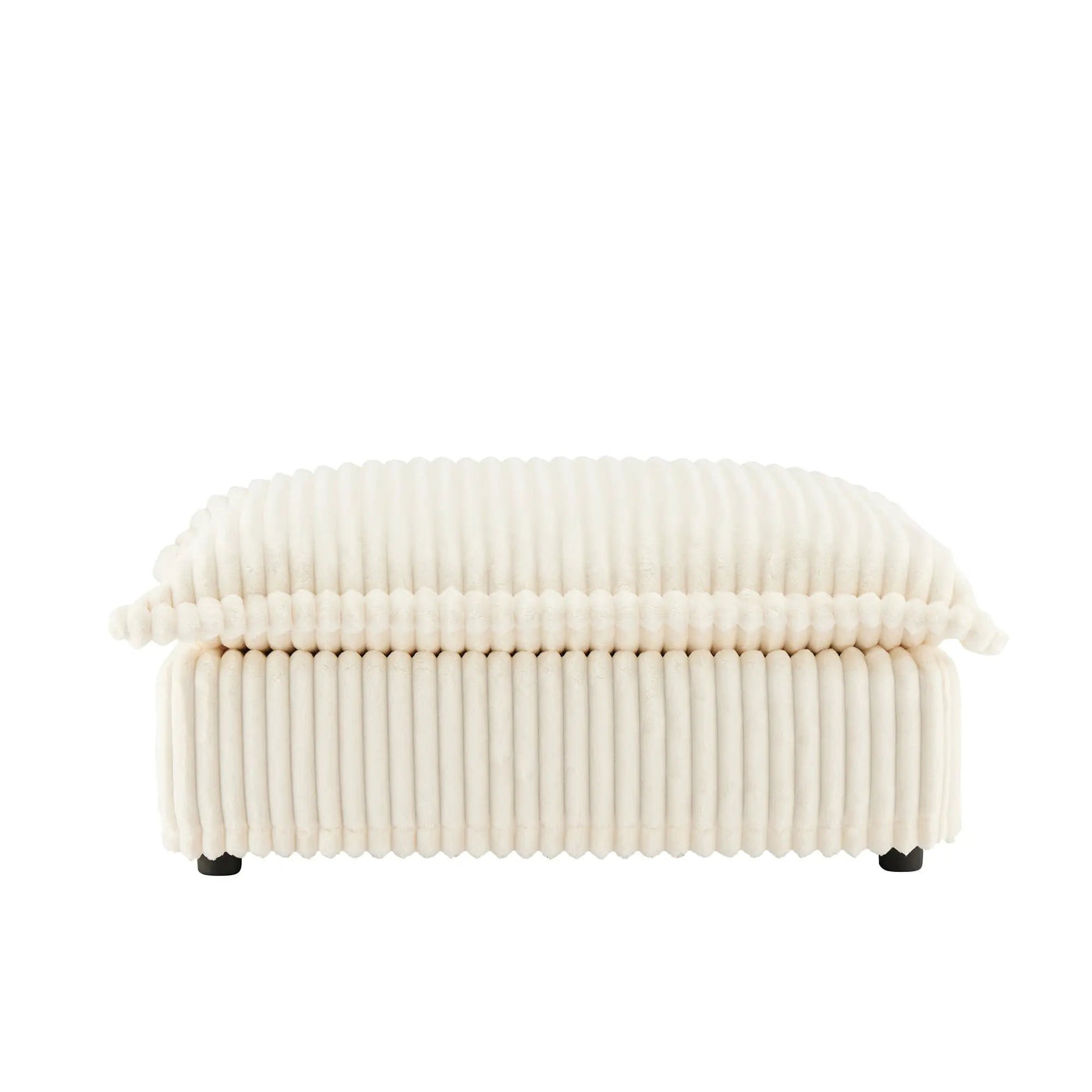 Luxurious Chenille Ottoman by HouseOfZazla