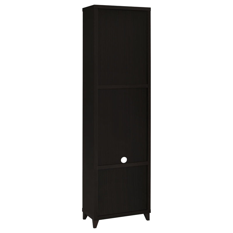 Barnaby - 4 Piece Rectangular Entertainment Center - Cappuccino