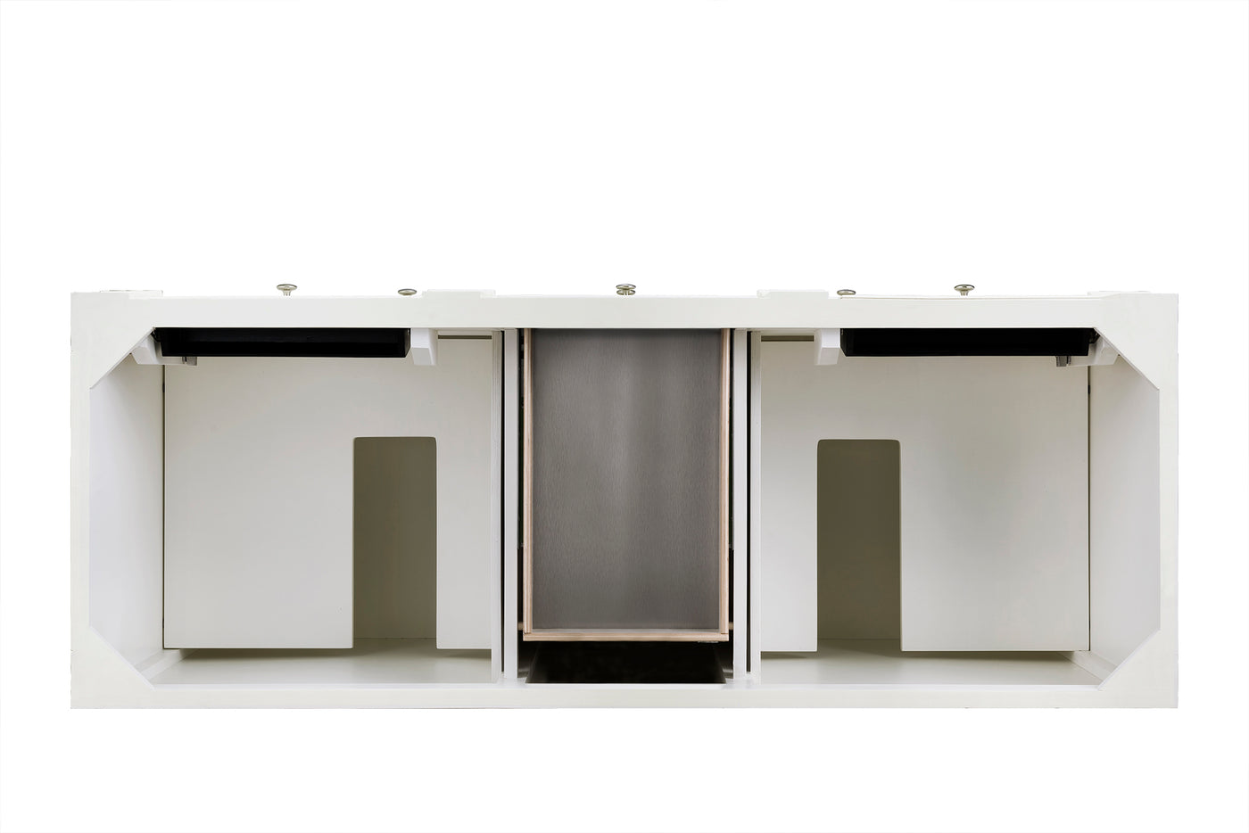 James Martin Bristol 60" Double Bathroom Vanity, Bright White, view 20