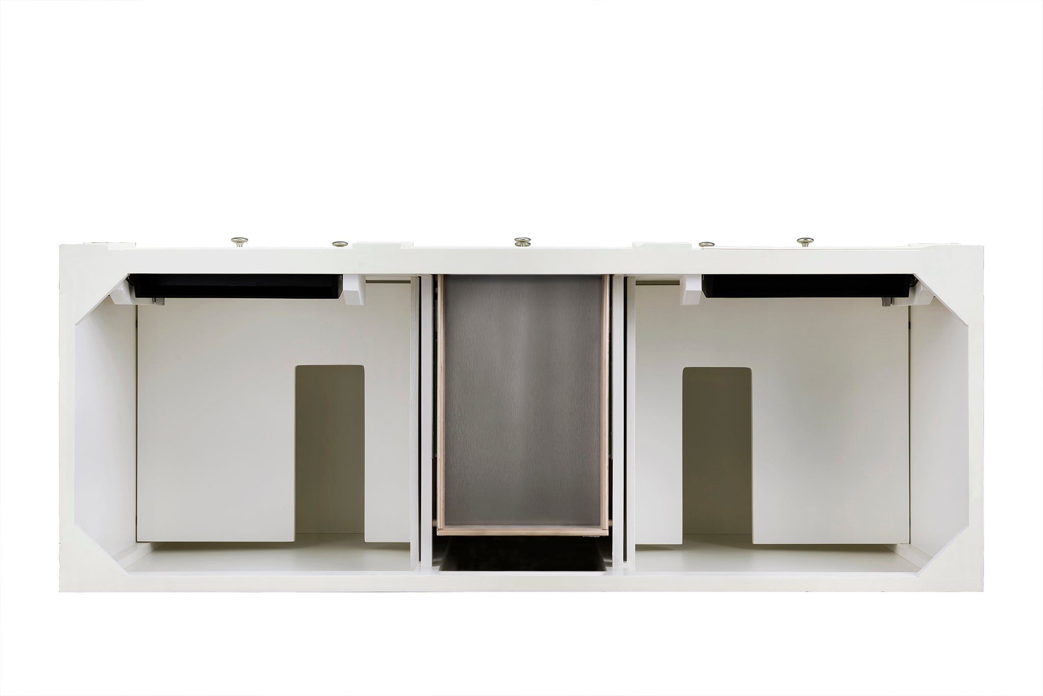 James Martin Bristol 60" Double Bathroom Vanity, Bright White, view 20