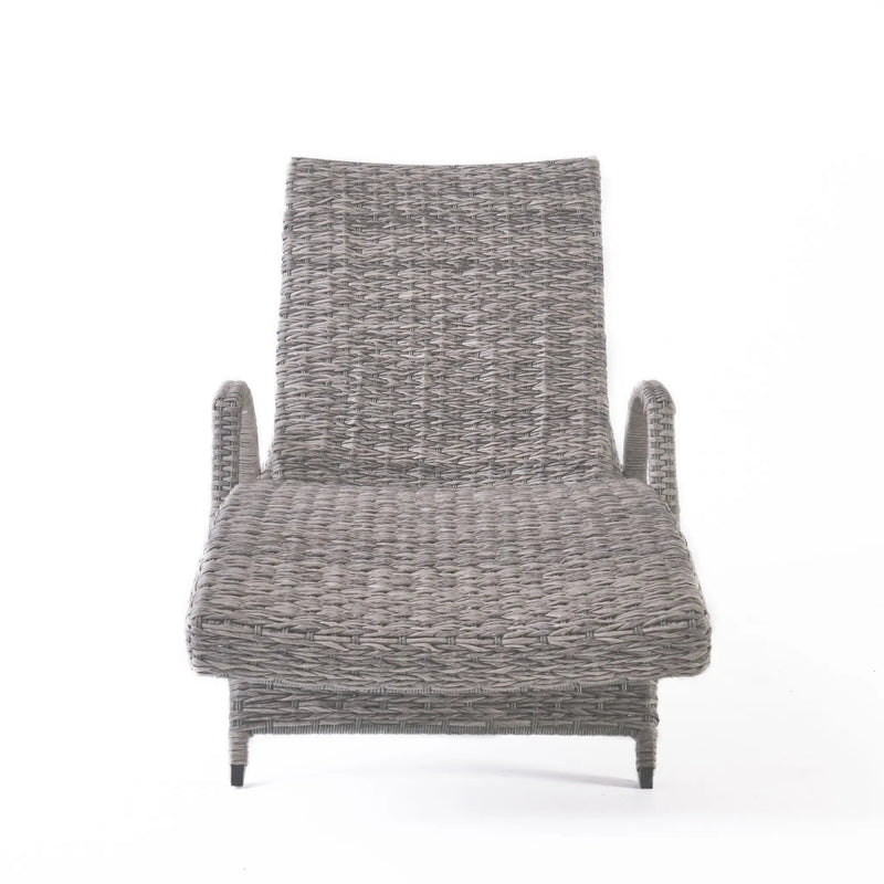 Crete Wicker Chaise Lounge by HouseOfZazla