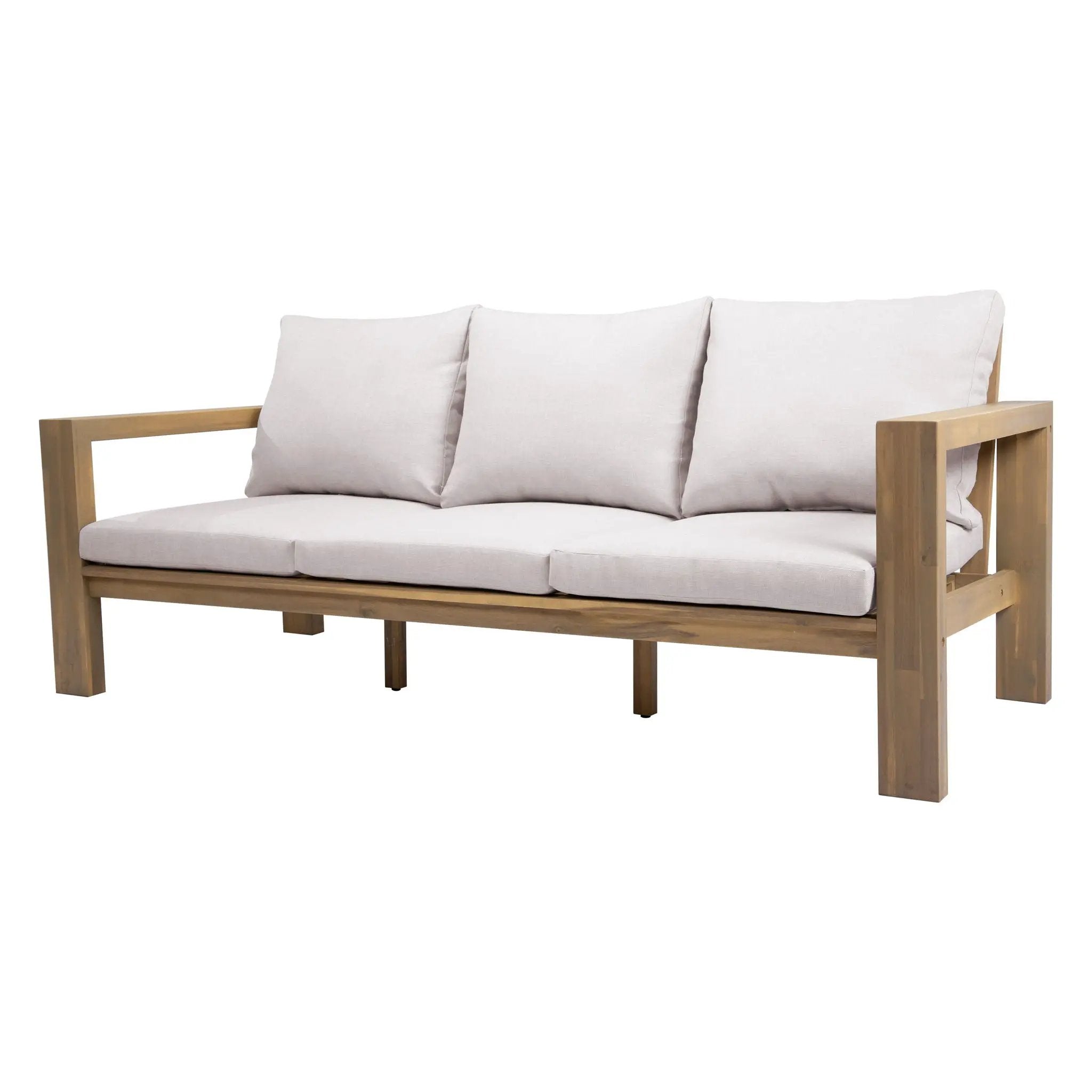 3 Seater Patio Set, Outdoor Sofa & Coffee Table Set by HouseOfZazla