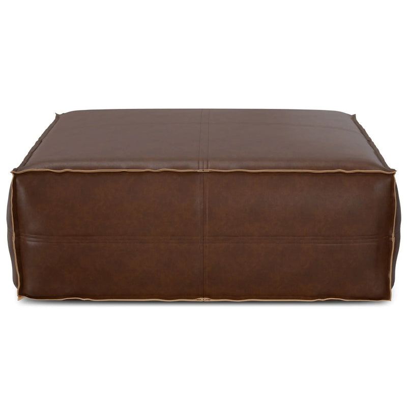 Brody - Large Square, Coffee Table Pouf by HouseOfZazla