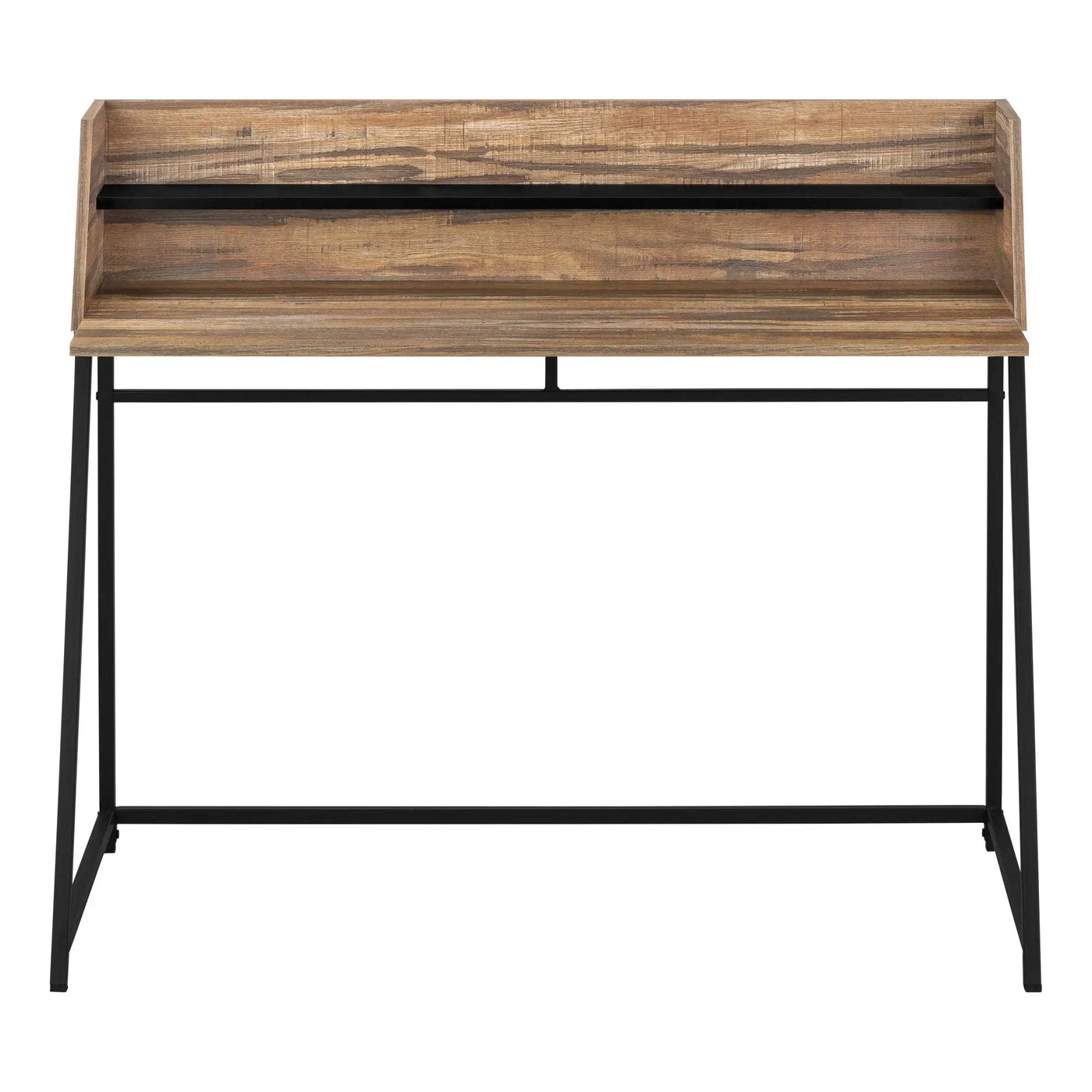 Computer Desk For Home Office, Laptop, Storage Shelves, Marble Look Contemporary & Modern by Unique Piece Furniture