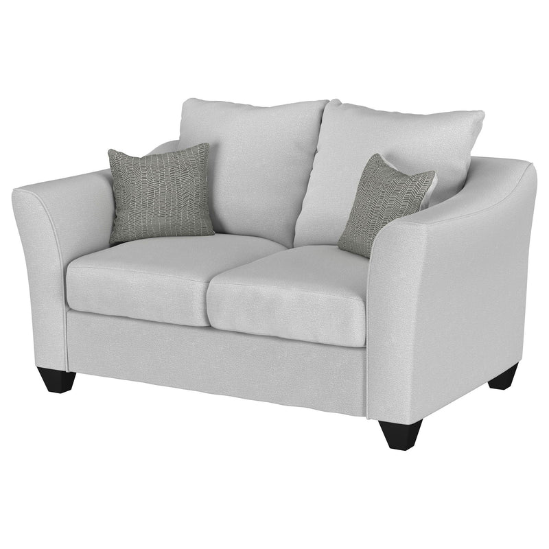 Alcazar - Arm Loveseat 2 Seater - Sand by HouseOfZazla