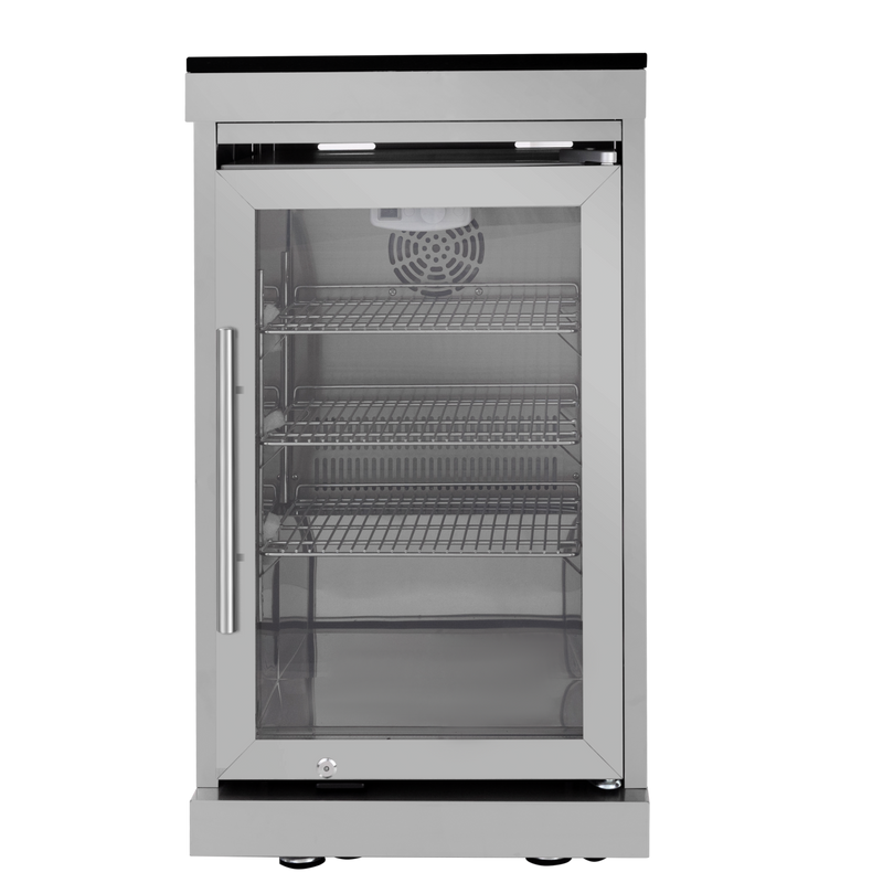 104" 4-Burner 72,000 BTU Silver Outdoor Kitchen Island Grill with Storage Cabinets & Drawers by Chery Industrial