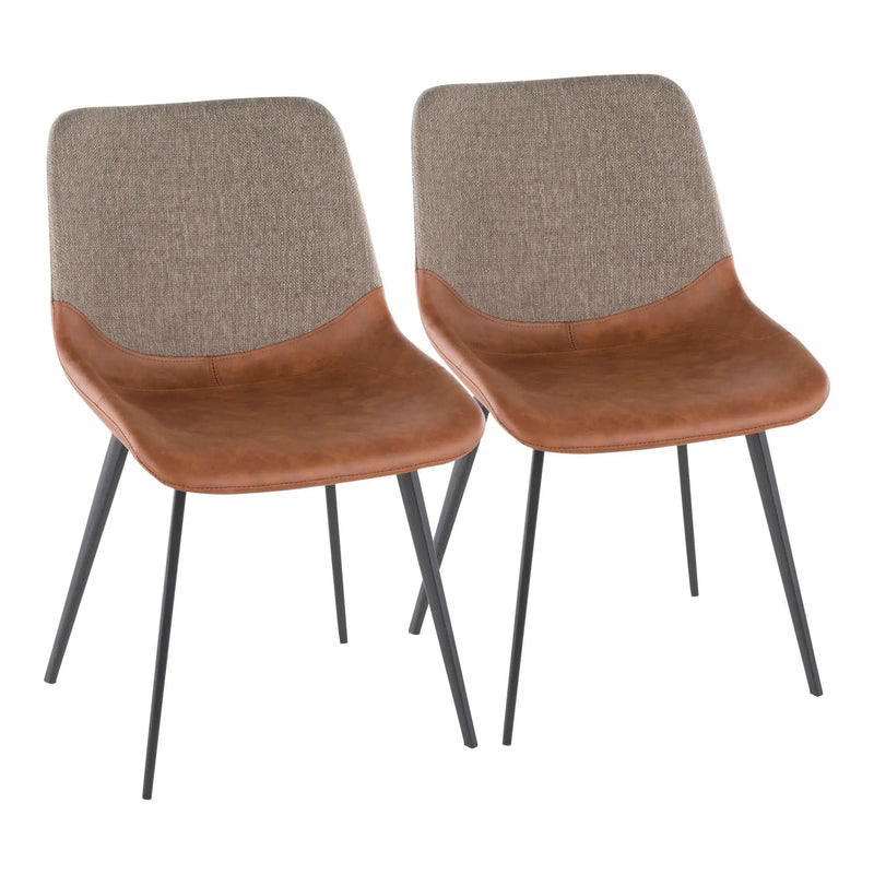 Outlaw - Industrial Two Tone Chair (Set of 2) by Unique Piece Furniture