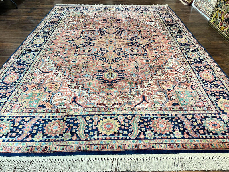 Karastan Rug 8.8 x 12, Karastan Heriz #726, Wool Pile Karastan Area Rug, Rare Hard to Find, Original 700 Series by Jewel Rugs
