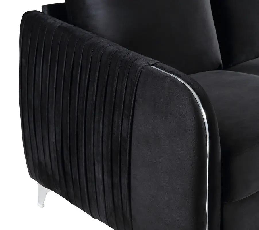Hathaway - Modern Chic Loveseat Couch by Unique Piece Furniture