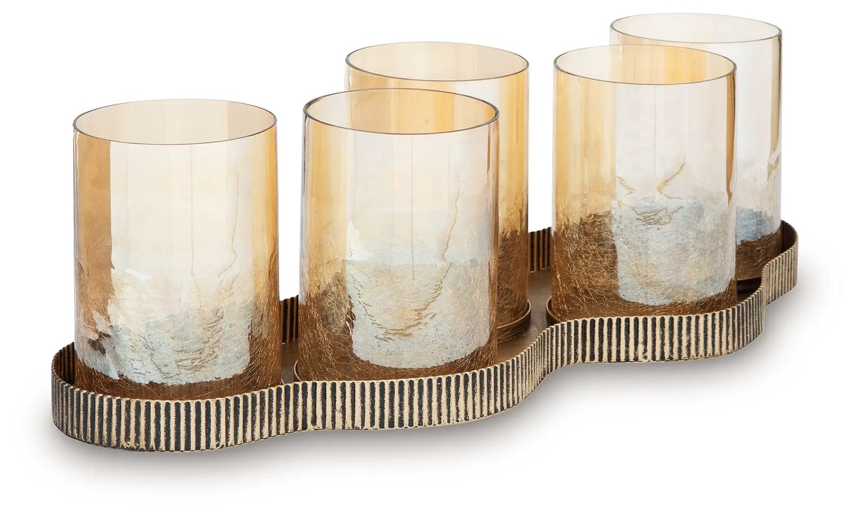 Evereton - Candle Holder - Antique Gold Finish by Unique Piece Furniture