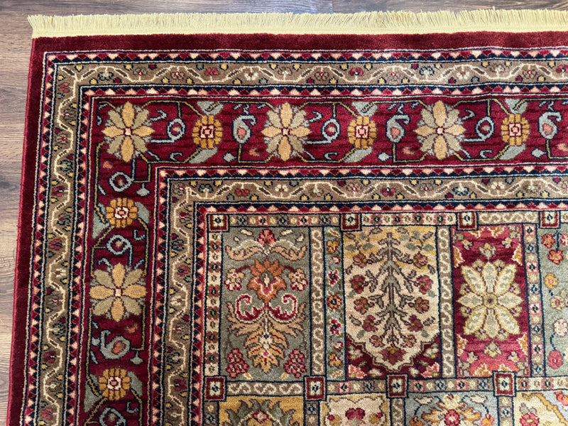 Karastan Bakhtiyari Rug 8.8 x 10, Antique Legends Karastan Wool Carpet #2200-202, Multicolor Panel by Jewel Rugs