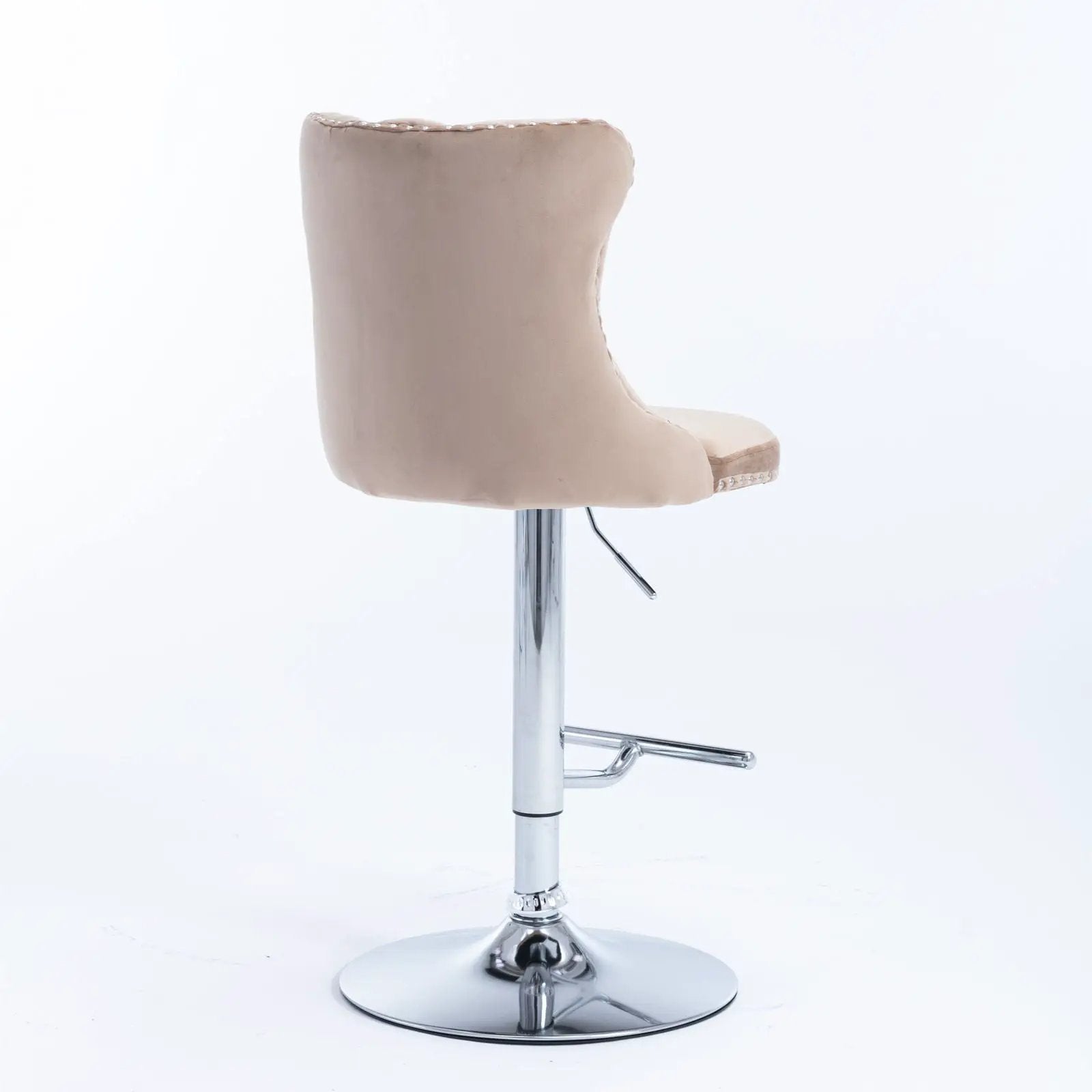 Swivel Adjustable Height Barstools Set of 2 by HouseOfZazla