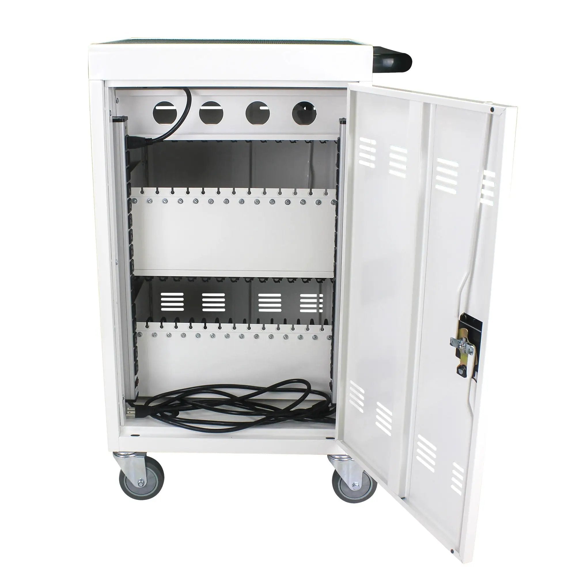 Mobile Charging Cart For Tablets Laptops 35, Device Capacity Matt Metal by HouseOfZazla