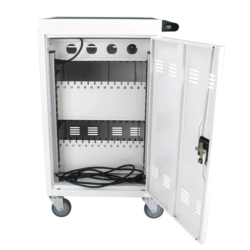 Mobile Charging Cart For Tablets Laptops 35, Device Capacity Matt Metal by HouseOfZazla