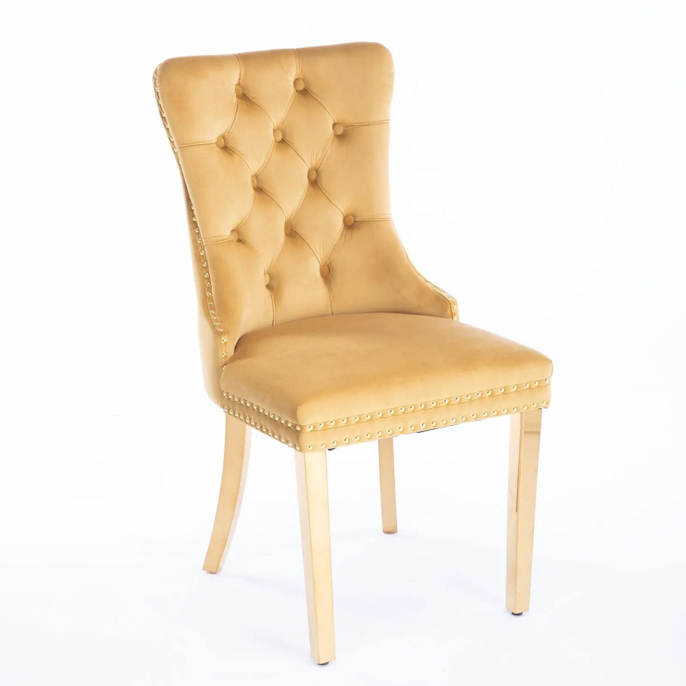 Nikki - Modern, High-End Tufted Dining Chair (Set of 2) by HouseOfZazla