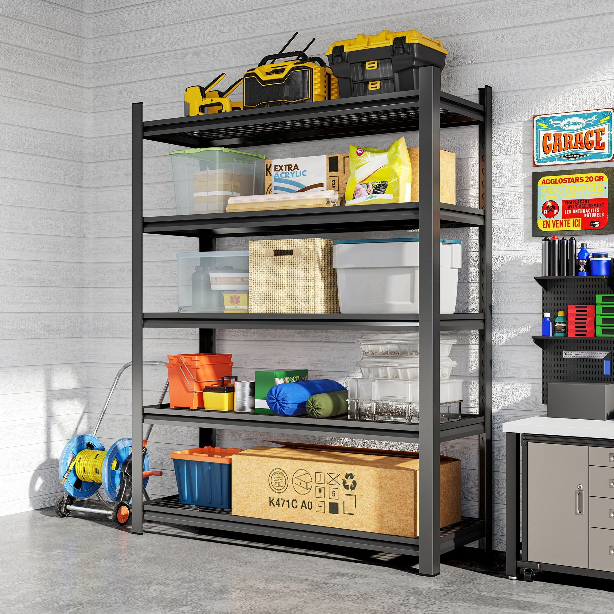 Adjustable Garage Shelf by HouseOfZazla