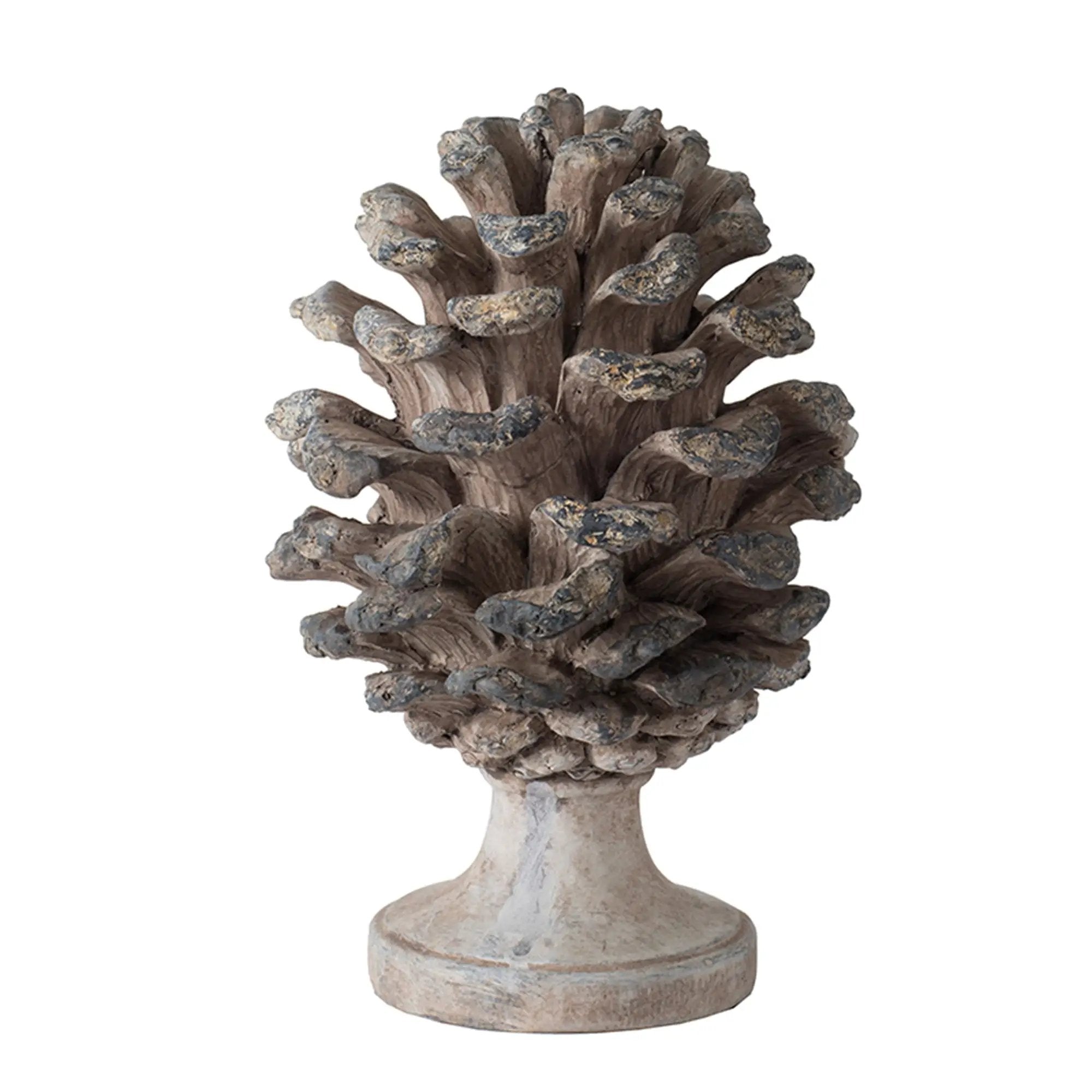 D7x10.5" Table Decor, Pinecone by HouseOfZazla