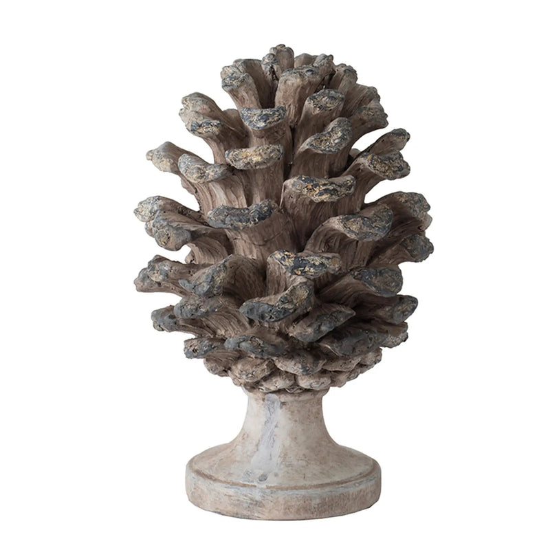 D7x10.5" Table Decor, Pinecone by HouseOfZazla