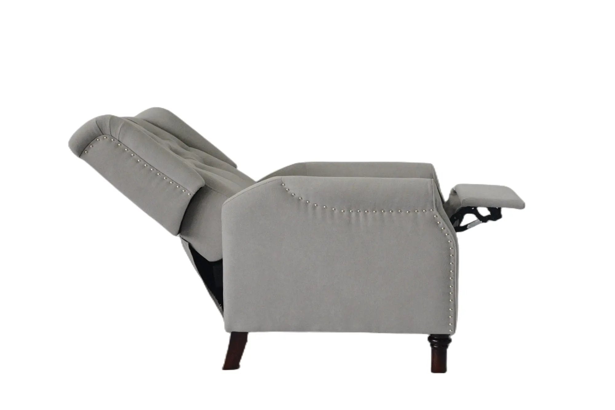 Brand New Recliner Sofa Cozy Soft Living Room Sofa Chair - Light Gray by HouseOfZazla